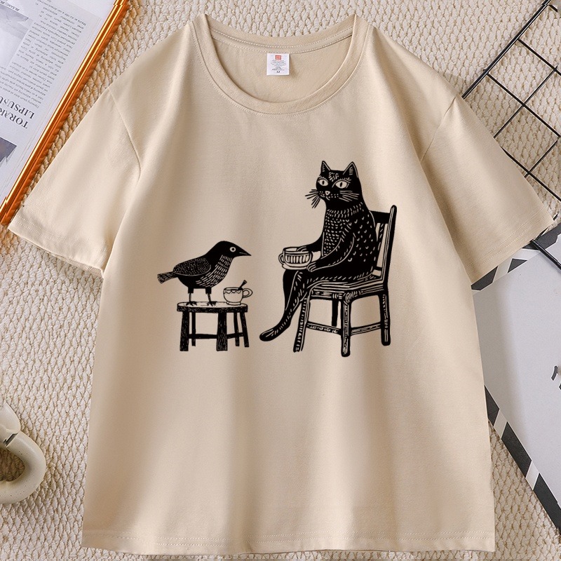 Coffee And Tea Lyrics - Camiseta gráfica con diseño de café
