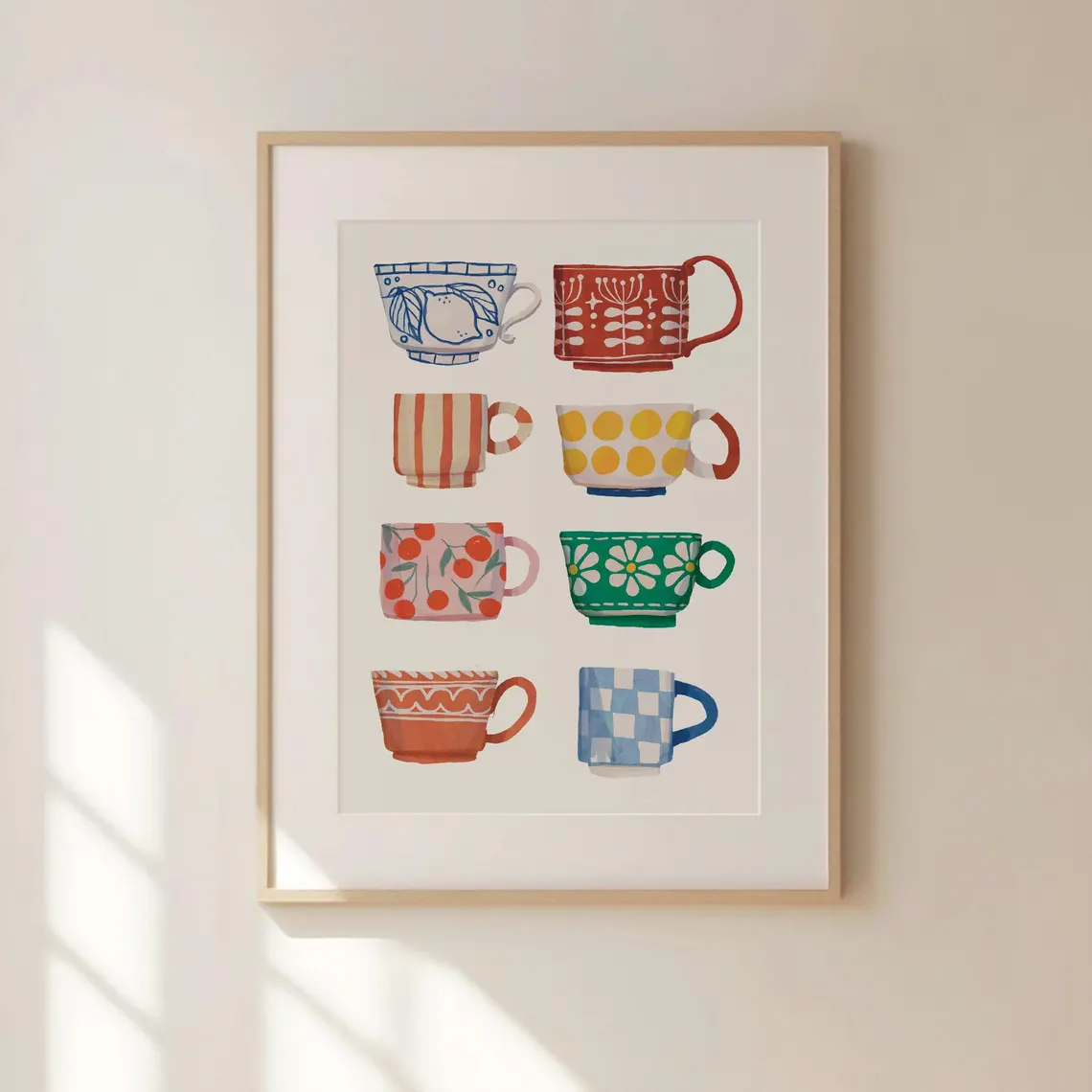 Coffee And Tea Lyrics - Impresión de taza de té, póster