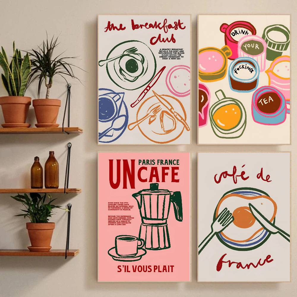 Coffee And Tea Lyrics - Cafetería, té de la tarde, Croissant,