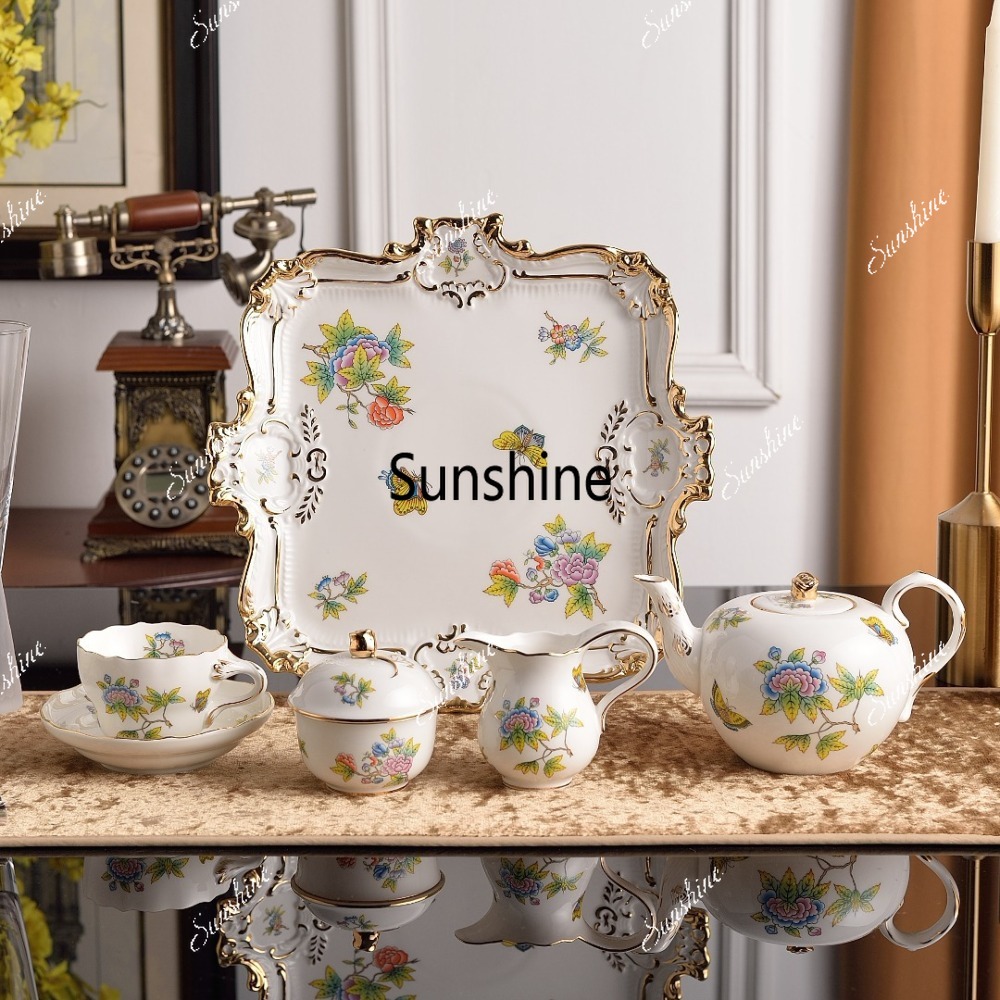 Coffee Tea Garden - Juego de té de la tarde