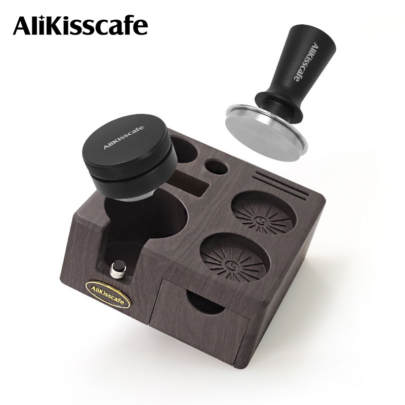 Coffee Tea Espresso - Alikisscafe-estación de compactación de café, 51mm,