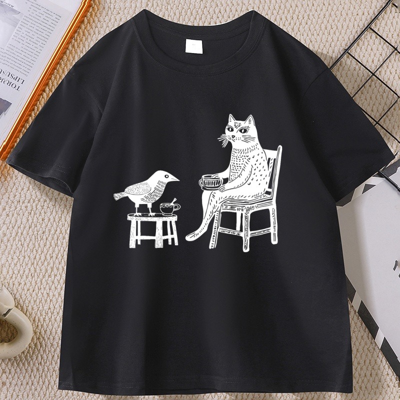 Camiseta gráfica con diseño de - Coffee And Tea Lyrics reseña y precio