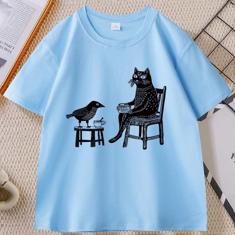 Camiseta gráfica con diseño de - Coffee And Tea Lyrics reseña y precio