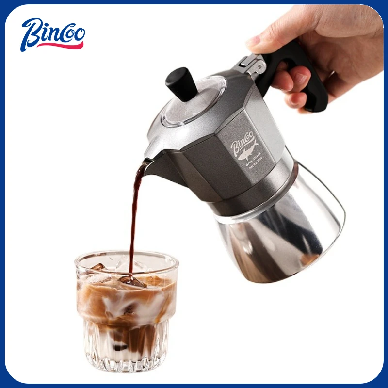 Cafetera Moka Bincoo de 2 Taza - Coffee Tea Espresso reseña y precio
