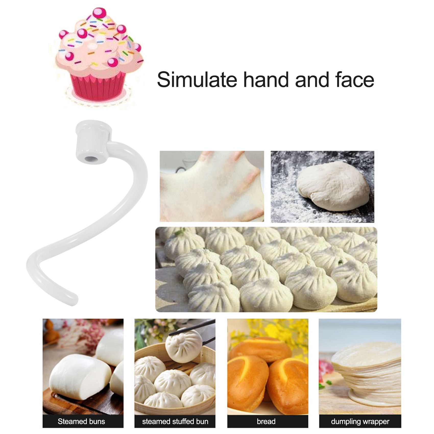 AgitadorSpiral Gancho para mas - Kitchenaid Mixer Pro 600 reseña y precio